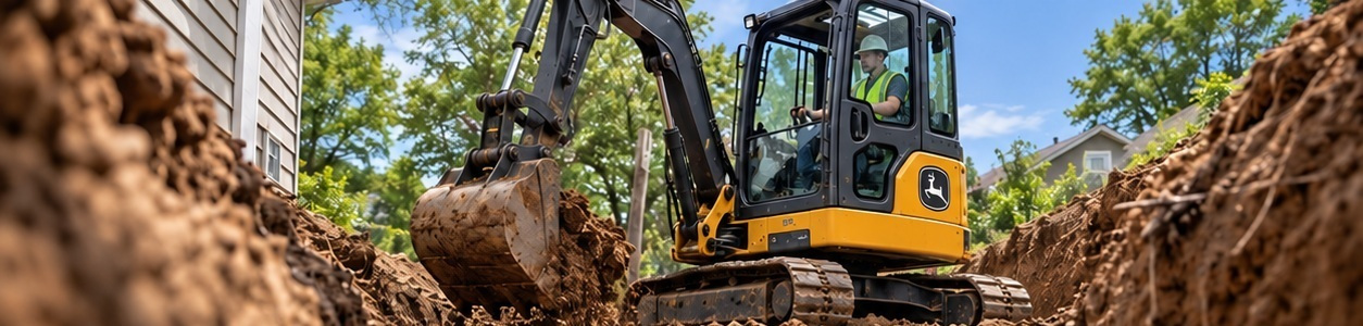 John Deere 35G compact excavator used for hands-on operator training
