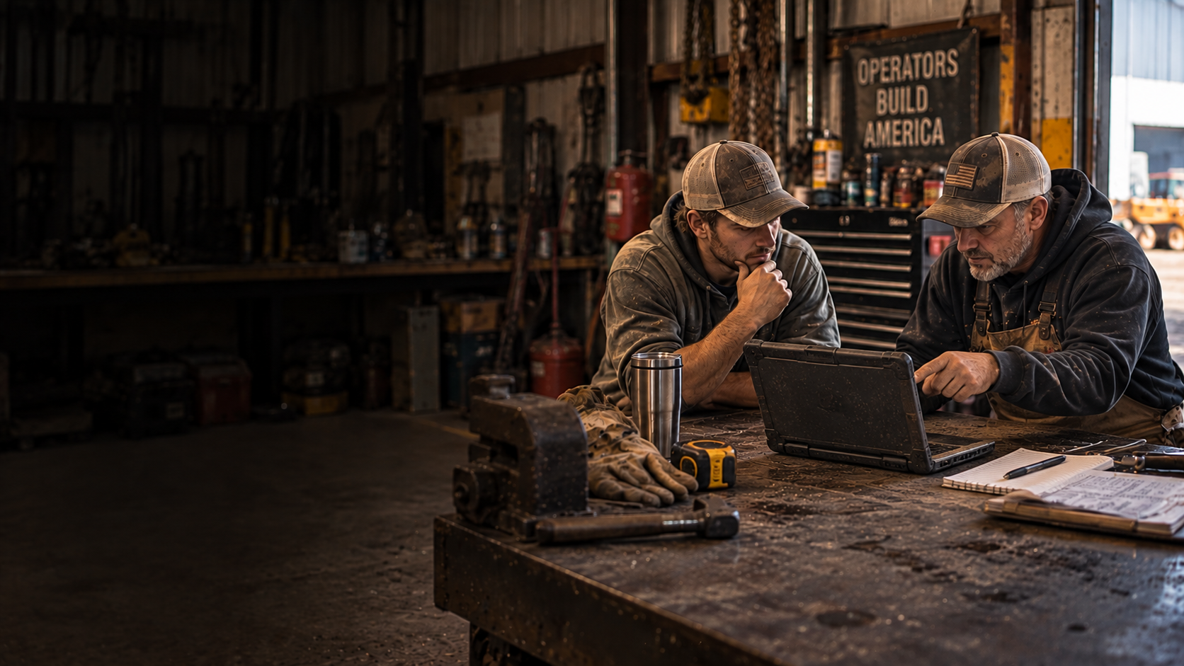 Experienced equipment professional helping a graduate with a technical question